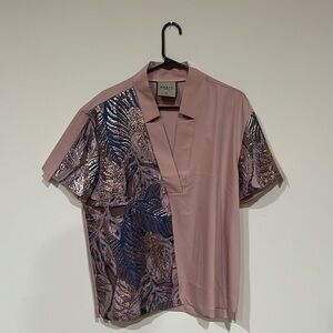 ORTTU new/never worn pink mens shirt